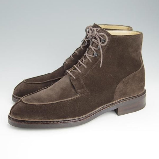 極美品★パラブーツ SIZE 7【定価￥62,700-★SERIGNAN/ビームスF別注】レースアップブーツ/スエード/濃茶/BEAMS F/Paraboot★h654