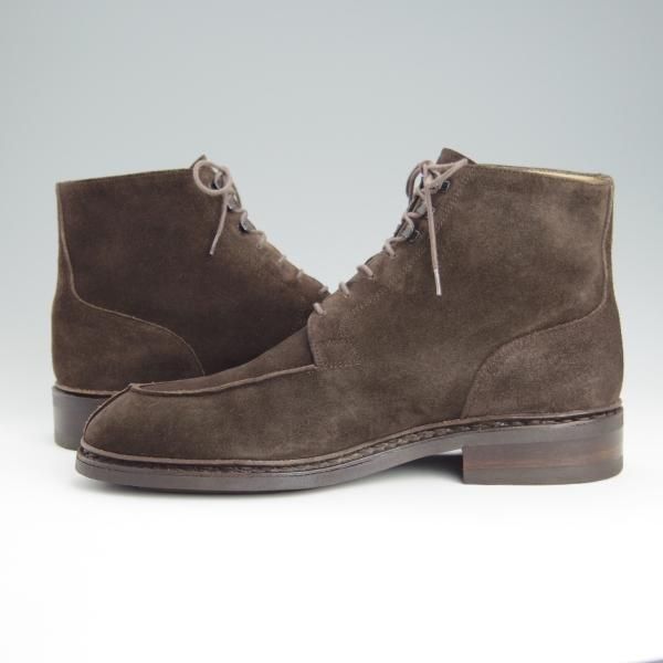 極美品★パラブーツ SIZE 7【定価￥62,700-★SERIGNAN/ビームスF別注】レースアップブーツ/スエード/濃茶/BEAMS F/Paraboot★h654