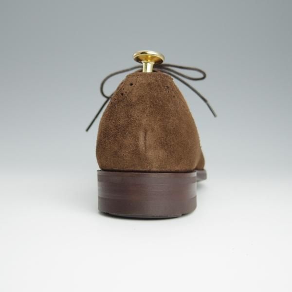 新品★(英)BARKER/バーカー 6F【定価￥49,500-★ダイナイトソール仕様/4303FW11】セミブローグ/スエード/濃茶/メンズ★h655