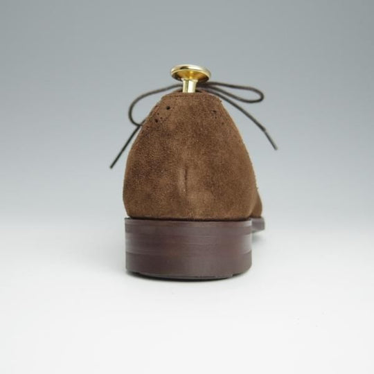 新品★(英)BARKER/バーカー 6F【定価￥49,500-★ダイナイトソール仕様/4303FW11】セミブローグ/スエード/濃茶/メンズ★h655