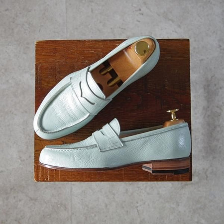 極上★三陽山長(レディース) SIZE 5【定価￥57,240-★コインローファー】グレインレザー/Sanyo Yamacho★h659