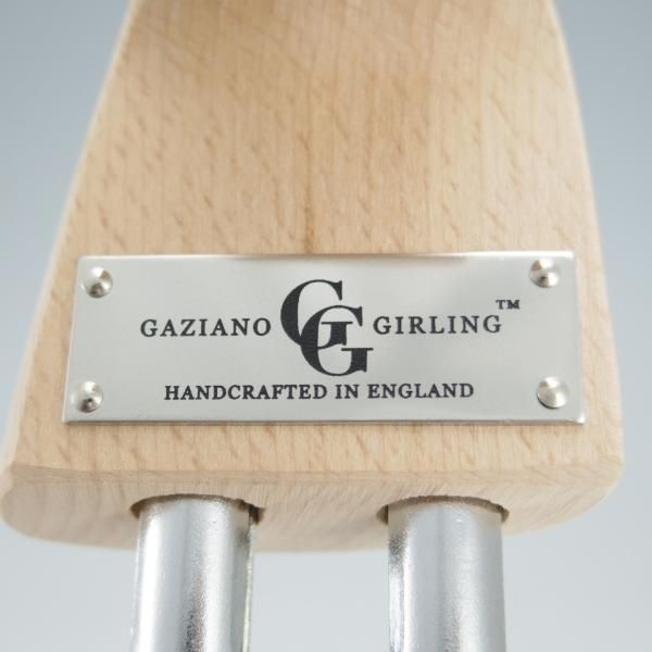 極美品★(英)ガジアーノ&ガーリング 6.5E【定価￥33,000-★純正シューツリー】木製シューキーパー/メンズ/GAZIANO&GIRLING★h668