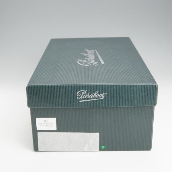 未使用★パラブーツ SIZE 7.5【定価￥71,500-★アヴィニョン/AVIGNON】ユナイテッドアローズ別注/Uチップ/紺/シボ革/Paraboot★h673