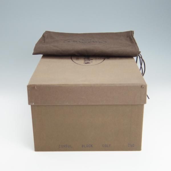 ★チャーチ 75G/UK7.5【定価￥130,900-★コンサル/CONSUL】173ラスト/ストレートチップ/カーフ/黒/メンズ/Church's★h674