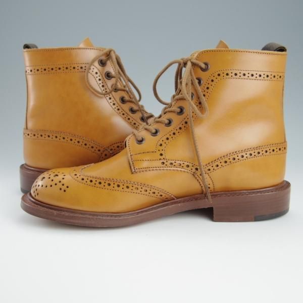 未使用★トリッカーズ(レディース) SIZE 4.5【定価￥96,800-★エイコンアンティーク/カントリーブーツ】L5411/薄茶/Tricker's★h677