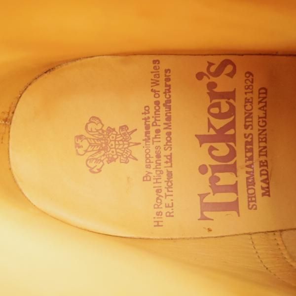 未使用★トリッカーズ(レディース) SIZE 4.5【定価￥96,800-★エイコンアンティーク/カントリーブーツ】L5411/薄茶/Tricker's★h677
