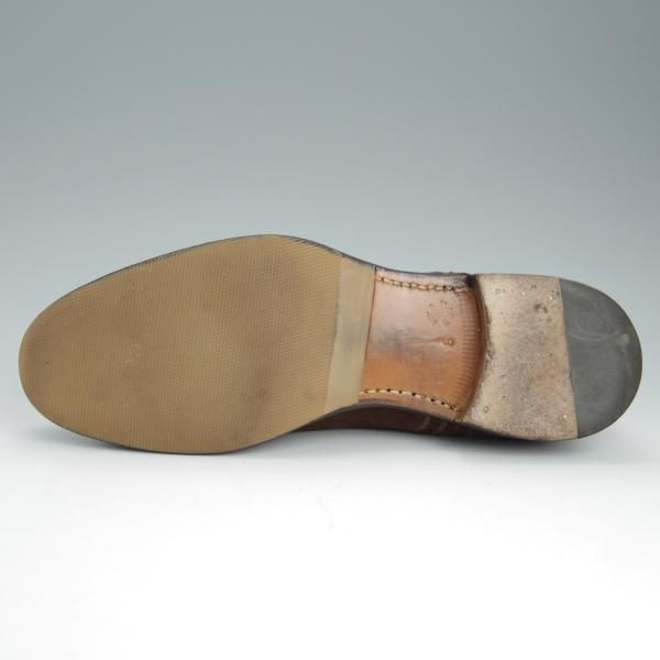 極上★(伊)ベッタニン&ベントゥーリ SIZE 8【モデル定価￥145,800-★ハンドソーンウェルテッド製法/九分仕立て/371】茶/Bettanin&Venturi★h679