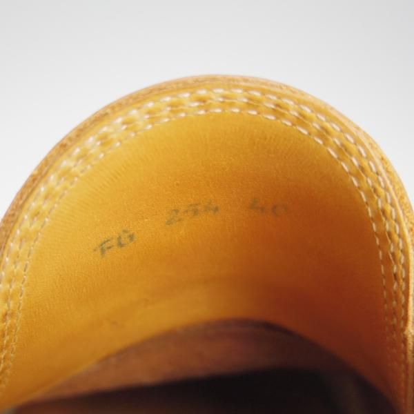 極上★(伊)F.LLIジャコメッティ SIZE 40【モデル定価￥101,200-★コインローファー/FG254】ホースレザー/茶/Giacometti★h683