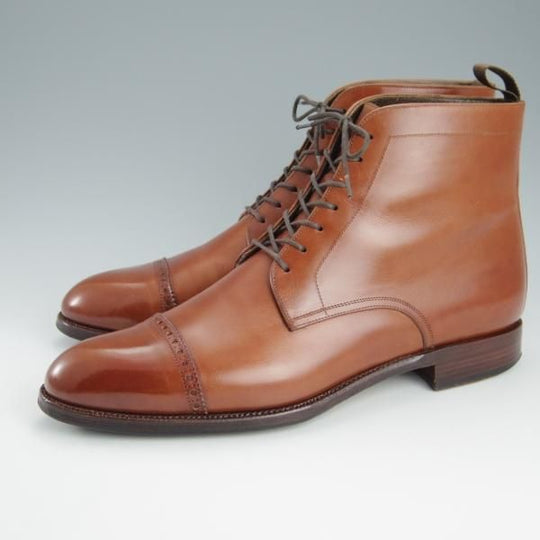 ★(スペイン製)CARMINA/カルミナ SIZE 7.5【モデル定価￥86,900-★トレーディングポスト別注/973】ブーツ/茶/メンズ/Trading Post★h684