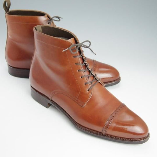 ★(スペイン製)CARMINA/カルミナ SIZE 7.5【モデル定価￥86,900-★トレーディングポスト別注/973】ブーツ/茶/メンズ/Trading Post★h684