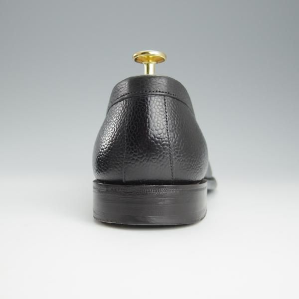 美品★(英)チーニー 8F【コンビ仕様★HARRINGTON/ハリントン】14634ラスト/スエード×グレインレザー/コインローファー/黒/CHEANEY★h685