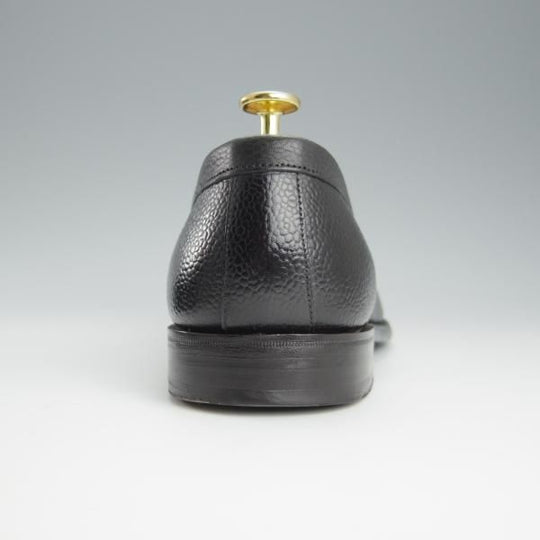 美品★(英)チーニー 8F【コンビ仕様★HARRINGTON/ハリントン】14634ラスト/スエード×グレインレザー/コインローファー/黒/CHEANEY★h685