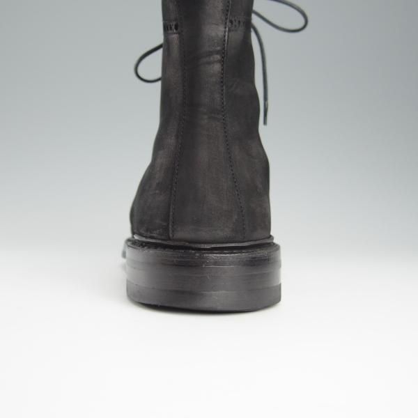 ★クロケット&ジョーンズ UK7/US7.5D【貴重★ブラックフリース別注/CONISTON BOOT】コニストン/黒/ブーツ/Crockett&Jones★h687