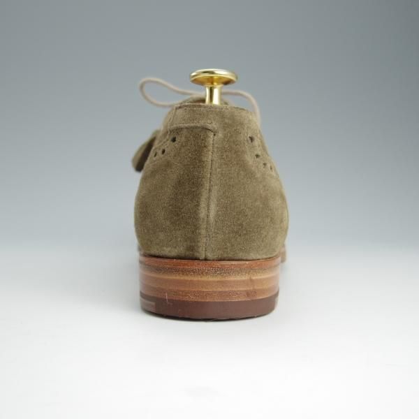 未使用★クロケット&ジョーンズ 7.5E【定価￥74,800-★GHILLIE/ビームスF別注】ギリーシューズ/スエード/BEAMS F/Crockett&Jones★h695