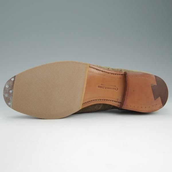 未使用★クロケット&ジョーンズ 7.5E【定価￥74,800-★GHILLIE/ビームスF別注】ギリーシューズ/スエード/BEAMS F/Crockett&Jones★h695