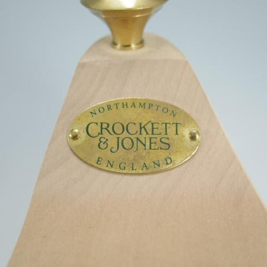 極上★クロケット&ジョーンズ SIZE 9【定価￥15,400-★純正シューツリー】木製シューキーパー/メンズ/Crockett&Jones★h703