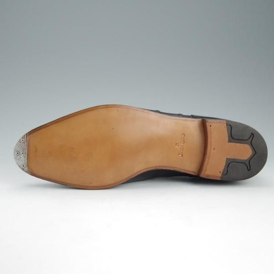 未使用★ジョンロブ 7E【モデル定価￥259,200-★HEATH/7000ラスト】オックスフォードシューズ/カーフ/黒/メンズ/JOHN LOBB★h706