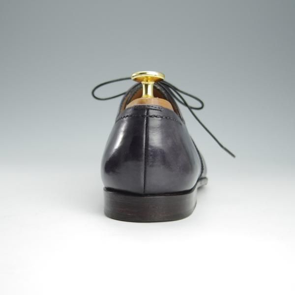 極美品★(伊製)マーガレットハウエル(レディース) SIZE 37【モデル定価￥81,000-★プレミアムライン】カーフ/灰黒系/MARGARET HOWELL★h708
