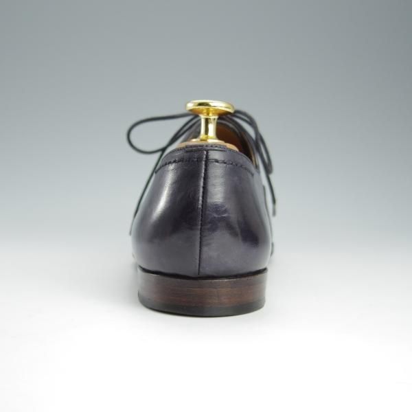 極美品★(伊製)マーガレットハウエル(レディース) SIZE 37【モデル定価￥81,000-★プレミアムライン】カーフ/灰黒系/MARGARET HOWELL★h708