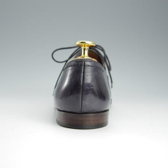 極美品★(伊製)マーガレットハウエル(レディース) SIZE 37【モデル定価￥81,000-★プレミアムライン】カーフ/灰黒系/MARGARET HOWELL★h708