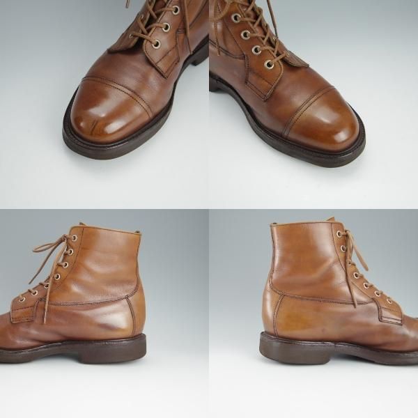 トリッカーズ ブラウン　サイズ8 中古・古着通販】Tricker's (トリッカーズ) レザーブーツ ブラウン