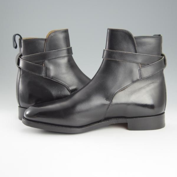 極上★トリッカーズ SIZE 7.5【★ジョッパーブーツ/Chepstow/6823】カーフ/黒/メンズ/Tricker's★h710