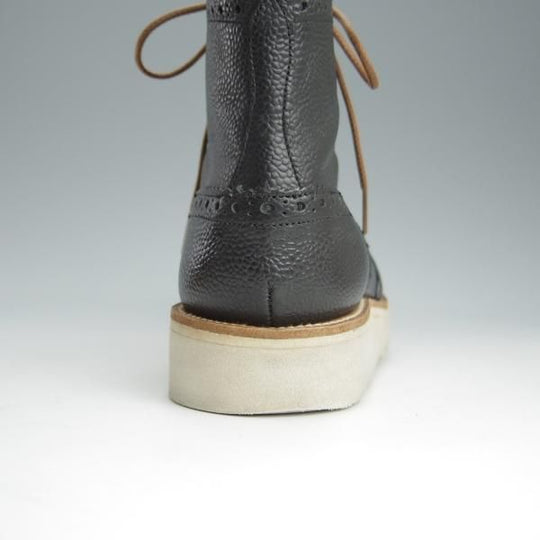 極上★トリッカーズ SIZE 8【現行定価￥96,800-★MALTON/モールトン】M2508/カントリーブーツ/コンビ/黒/メンズ/Tricker's★h711