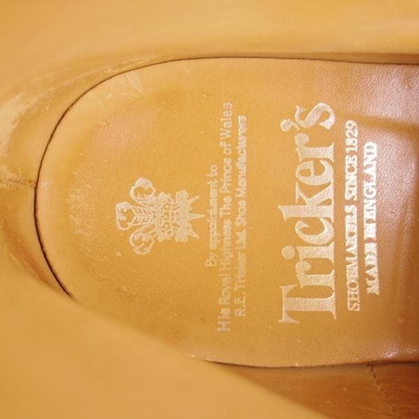 極上★トリッカーズ SIZE 8【現行定価￥96,800-★MALTON/モールトン】M2508/カントリーブーツ/コンビ/黒/メンズ/Tricker's★h711