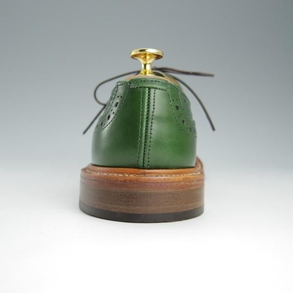 未使用★トリッカーズ SIZE 6【現行定価￥90,200-★BOURTON/バートン】M5633/カントリーシューズ/カーフ/短靴/緑/Tricker's★h713
