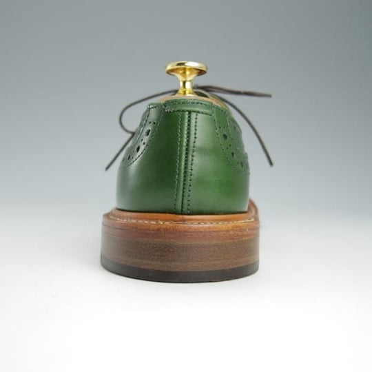 未使用★トリッカーズ SIZE 6【現行定価￥90,200-★BOURTON/バートン】M5633/カントリーシューズ/カーフ/短靴/緑/Tricker's★h713