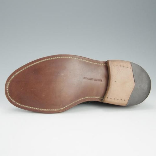 未使用★トリッカーズ SIZE 6【現行定価￥90,200-★BOURTON/バートン】M5633/カントリーシューズ/カーフ/短靴/緑/Tricker's★h713