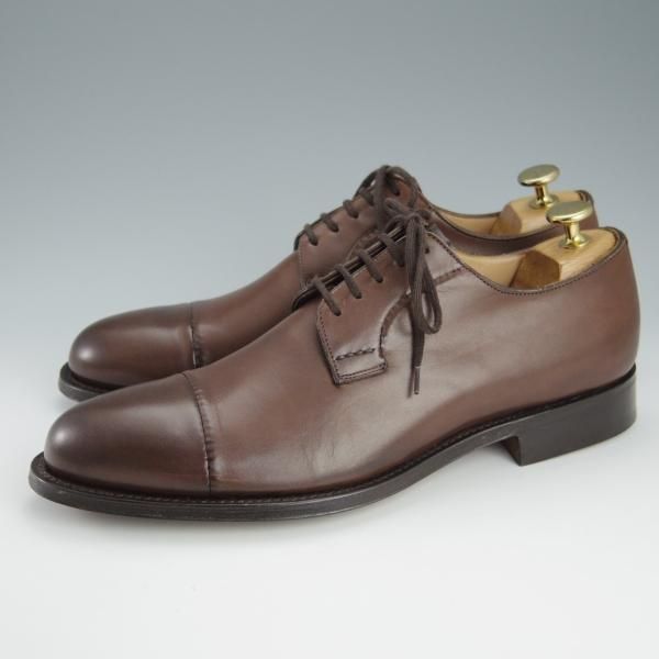 未使用★チャーチ 70F/UK7【貴重★JIL SANDER別注/スキンステッチ仕様】ジルサンダー/9747ラスト/ストレートチップ/濃茶/Church's★h714