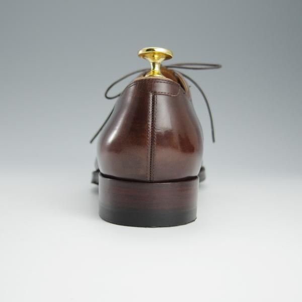 ★(銀座)ギルド・オブ・クラフツ SIZE 6.5【パターンオーダー品★Brackie/パンチドキャップトゥ】カーフ/濃茶/Guild of crafts★h715