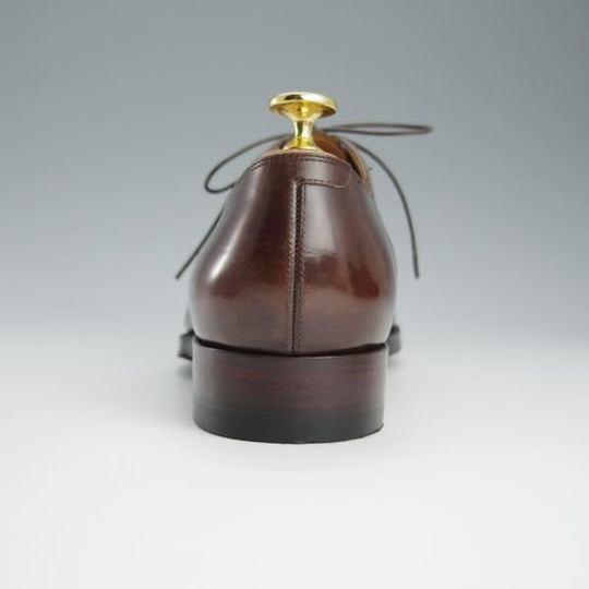 ★(銀座)ギルド・オブ・クラフツ SIZE 6.5【パターンオーダー品★Brackie/パンチドキャップトゥ】カーフ/濃茶/Guild of crafts★h715