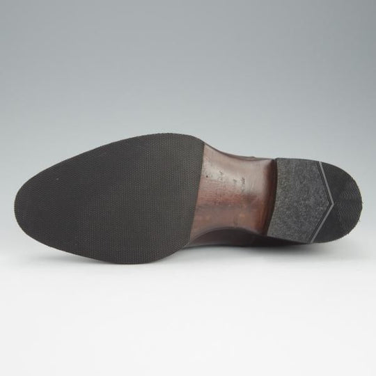 ★(銀座)ギルド・オブ・クラフツ SIZE 6.5【パターンオーダー品★Brackie/パンチドキャップトゥ】カーフ/濃茶/Guild of crafts★h715