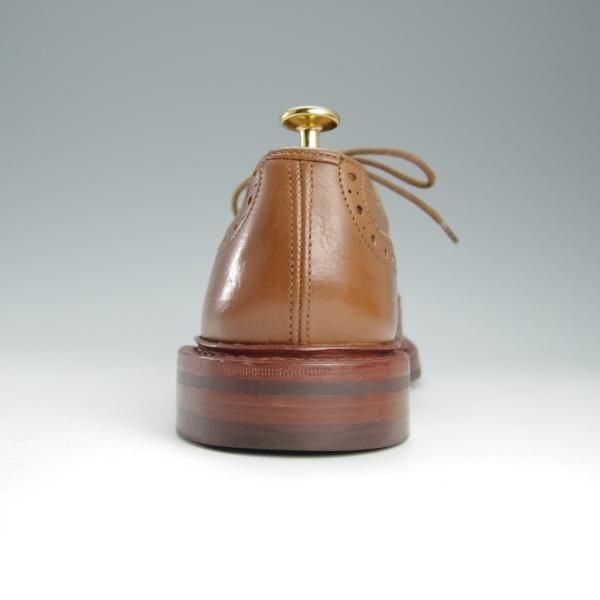 極美品★トリッカーズ SIZE 7.5【現行定価￥90,200-★ダイナイトソール/BOURTON/バートン】5633/カントリーシューズ/茶/Tricker's★h716