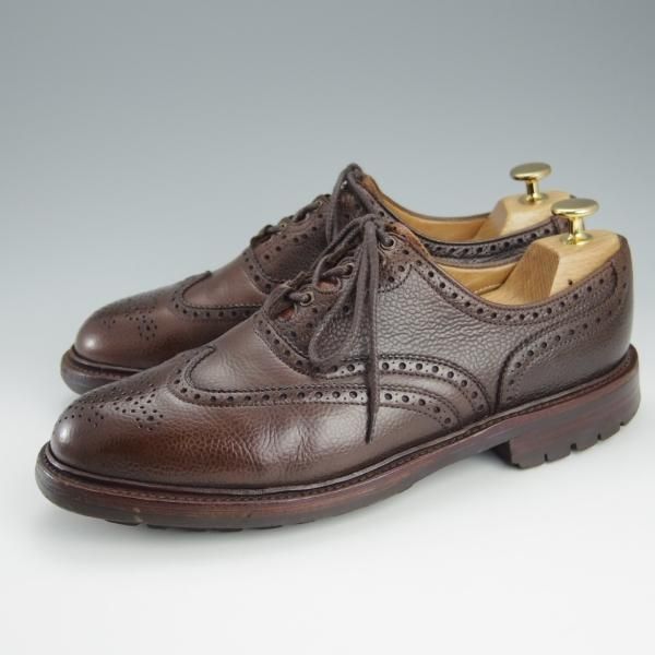 ★(英)アルフレッド・サージェント SIZE 7【★ギリーシューズ/リッジウェイソール】7WKラスト/グレインレザー/濃茶/Alfred Sargent★h718