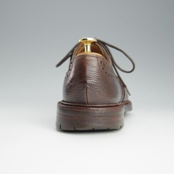 ★(英)アルフレッド・サージェント SIZE 7【★ギリーシューズ/リッジウェイソール】7WKラスト/グレインレザー/濃茶/Alfred Sargent★h718