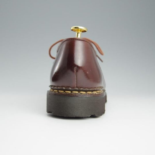 極美品★パラブーツ SIZE 42【貴重★フォック仕様(アザラシの毛皮)/ミカエル/MICHAEL】チロリアンシューズ/茶/Paraboot★h720