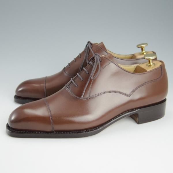 未使用★(東欧)VASS/ヴァーシュ SIZE 40【貴重★Alt English II/Kラスト】ストレートチップ/カーフ/茶/メンズ★h722