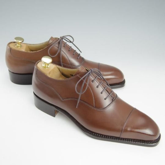 未使用★(東欧)VASS/ヴァーシュ SIZE 40【貴重★Alt English II/Kラスト】ストレートチップ/カーフ/茶/メンズ★h722