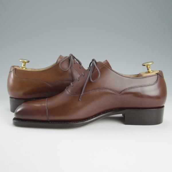 未使用★(東欧)VASS/ヴァーシュ SIZE 40【貴重★Alt English II/Kラスト】ストレートチップ/カーフ/茶/メンズ★h722