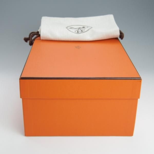 極上★ジョンロブ SIZE 6.5【貴重★エルメス別注/HERMES/ミュージアムカーフ】HECTOR/H413ラスト/茶/JOHN LOBB★h723