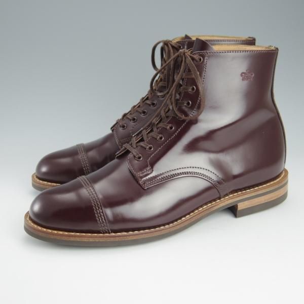 未使用★(英)SANDERS/サンダース SIZE 8【定価￥63,720-★ダイナイトソール仕様/Derby Boot】9941R/ダービーブーツ/赤茶/メンズ★h724