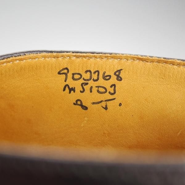 極美品★トリッカーズ SIZE 8【ダイナイトソール仕様★モンクストラップ/ブーツ】M5103/センターエラスティック/黒/Tricker's★h729