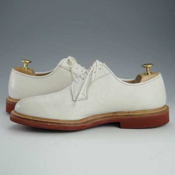 極上★チャーチ 70F/UK7【シャノンと同じ103ラスト★プレーントゥ/FULBECK】5都市ロゴ/グレインレザー/白/メンズ/Church's★h731