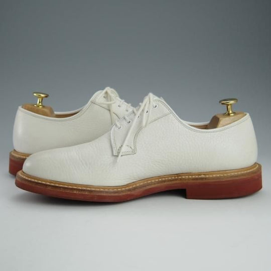 極上★チャーチ 70F/UK7【シャノンと同じ103ラスト★プレーントゥ/FULBECK】5都市ロゴ/グレインレザー/白/メンズ/Church's★h731