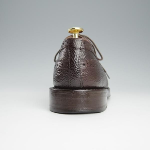 極上★トリッカーズ SIZE 7.5【現行定価8.5万円程度★ロングウイング/M6837】グレインレザー/エスプレッソ/濃茶/メンズ/Tricker's★h732