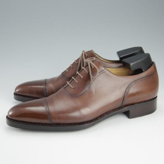 極上★42ndロイヤルハイランド SIZE 8.5【定価￥62,700-★シューツリー付き/EXCLUSIVEライン】EX844/濃茶/42ND ROYAL HIGHLAND★h734