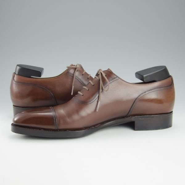 極上★42ndロイヤルハイランド SIZE 8.5【定価￥62,700-★シューツリー付き/EXCLUSIVEライン】EX844/濃茶/42ND ROYAL HIGHLAND★h734
